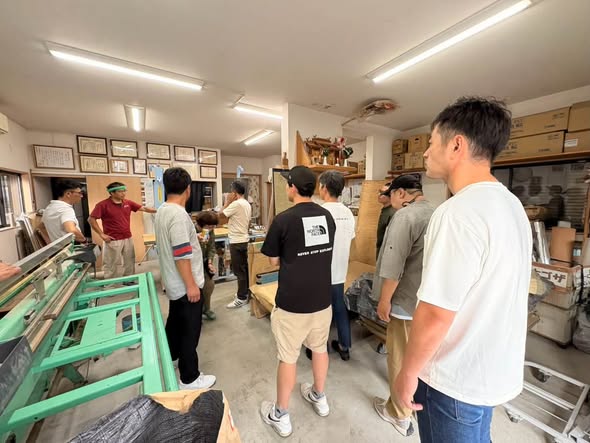 先日豊川市にて畳の研修会を行いました。