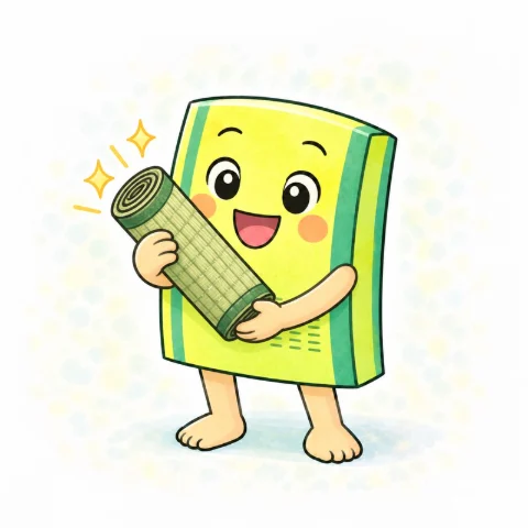 新しい畳表を持つ畳の子