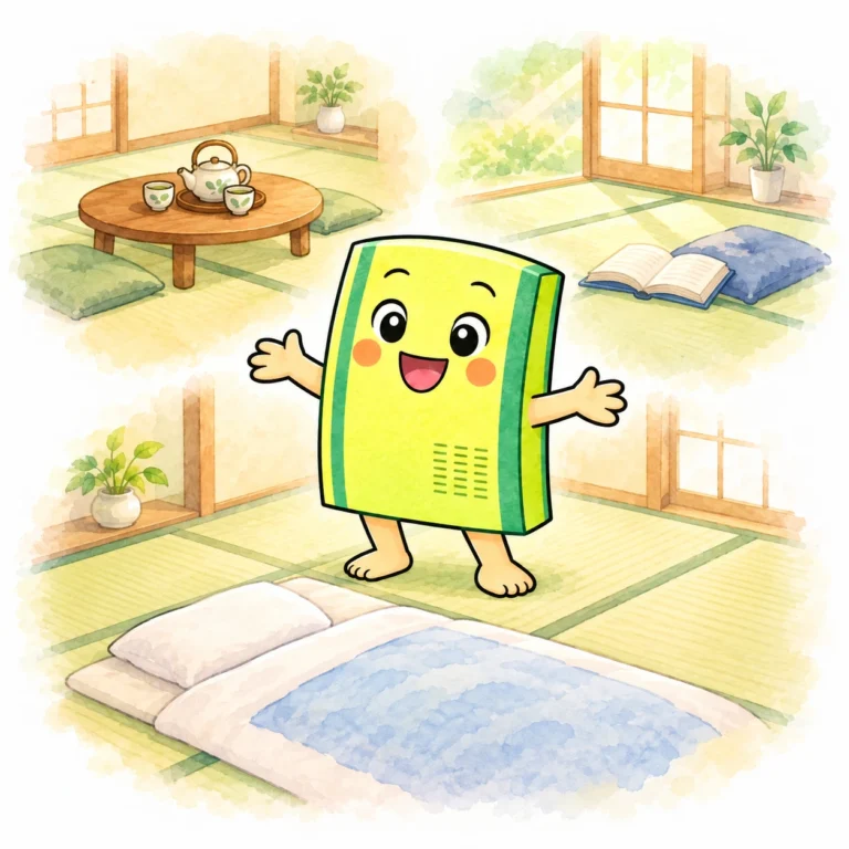 いろいろな部屋で使われる畳の子